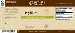Label for Psyllium