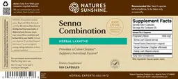 Label for Senna Combination