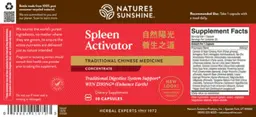 Label for Spleen Activator