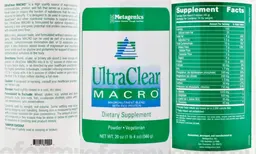 Label for UltraClear Macro