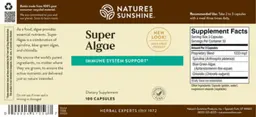 Label for Super Algae