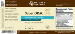 Label for Super ORAC