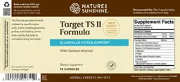 Label for Target TS II Formula