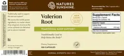 Label for Valerian Root