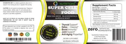 Label for Super Cell Food