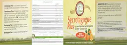 Label for Secretagogue Plus Natural Orange Flavor