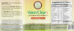 Label for Vision Clear B