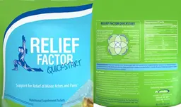 Label for Relief Factor Quick Start
