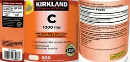 Label for C 1000 mg