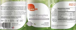 Label for Iron Complex