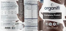 Label for Complete Protein Chocolate