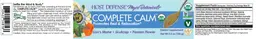 Label for Complete Calm