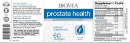 Label for Prostate Health