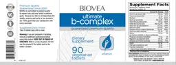 Label for Ultimate B-Complex