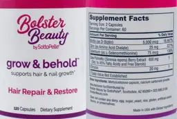 Label for Grow & Behold