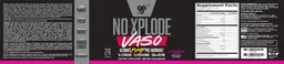 Label for N.O.-Xplode Vaso Watermelon Smash