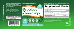 Label for Probiotic Advantage