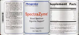 Label for SpectraZyme