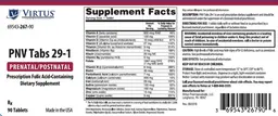 Label for PNV Tabs 29-1