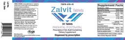 Label for Zalvit Tablets