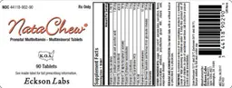 Label for NataChew
