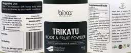 Label for Trikatu Root & Fruit Powder