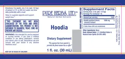 Label for Hoodia