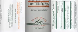 Label for Complete MG