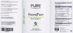 Label for OsteoPure