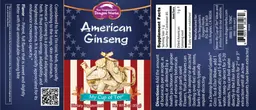 Label for American Ginseng