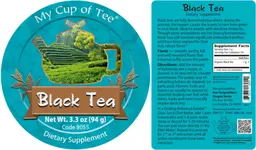 Label for Black Tea