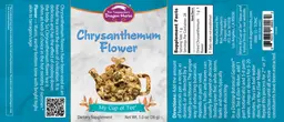 Label for Chrysanthemum Flower