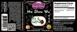 Label for He Shou Wu