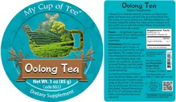 Label for Oolong Tea