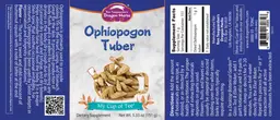 Label for Ophiopogon Tuber