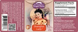 Label for Shanghai Lady