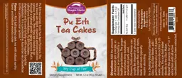 Label for Pu Erh Tea Cakes