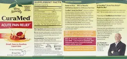 Label for CuraMed Acute Pain Relief