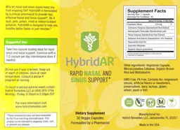 Label for HybridAR