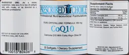 Label for CoQ10