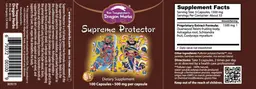 Label for Supreme Protector