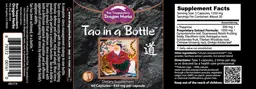 Label for Tao in a Bottle