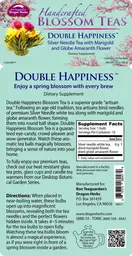 Label for Double Happiness Blossom Tea