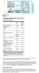 Label for Folivane-OB with Ascorbic Acid Precursors