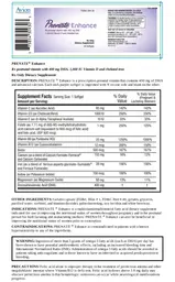 Label for Prenate Enhance