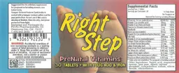 Label for Right Step