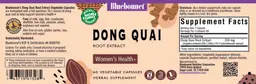 Label for Dong Quai Root Extract