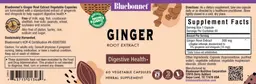 Label for Ginger Root Extract