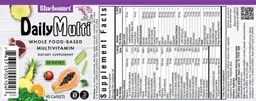 Label for DailyMulti Iron Free