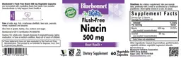 Label for Flush-Free Niacin 500 mg